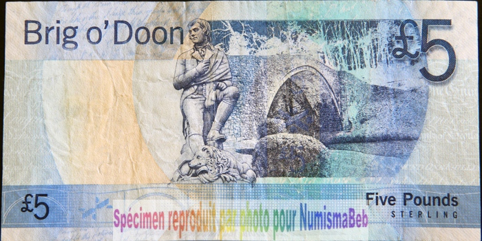 5 Livres sterling Ecosse Royal Bank of Scotland 2007